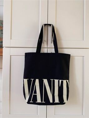 Vanity Fair Black & White Tote Bag